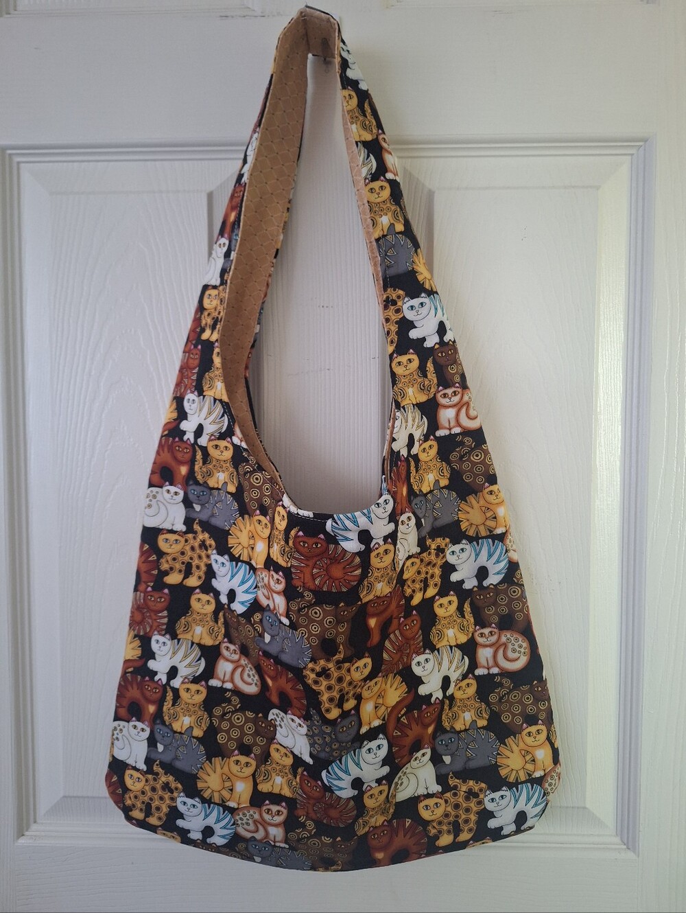 Cat Print Tote Bag